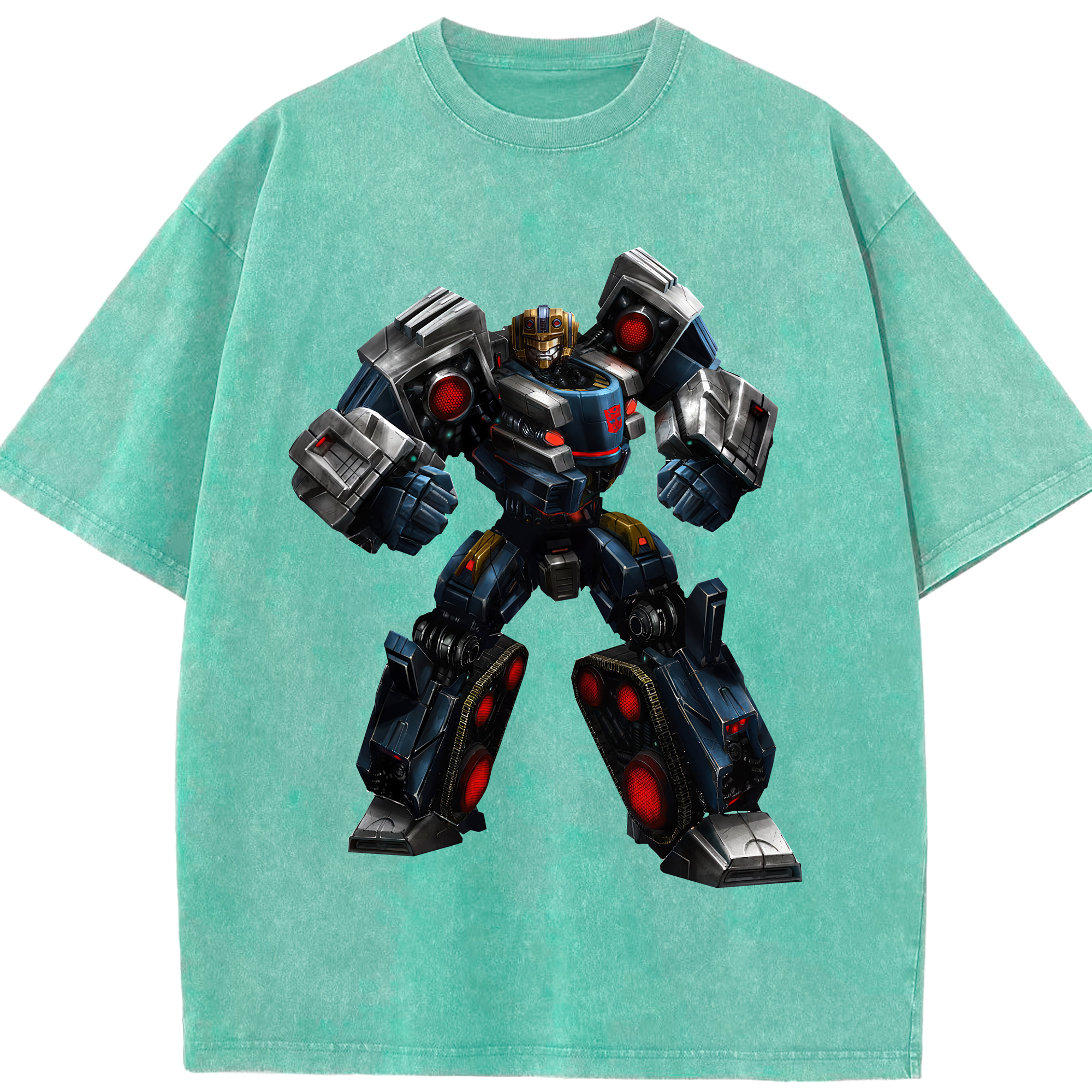 （画像用） Transformers トランスフォーマー 綿100% ヴィンテージ風 半袖Tシャツ（フロントプリント）